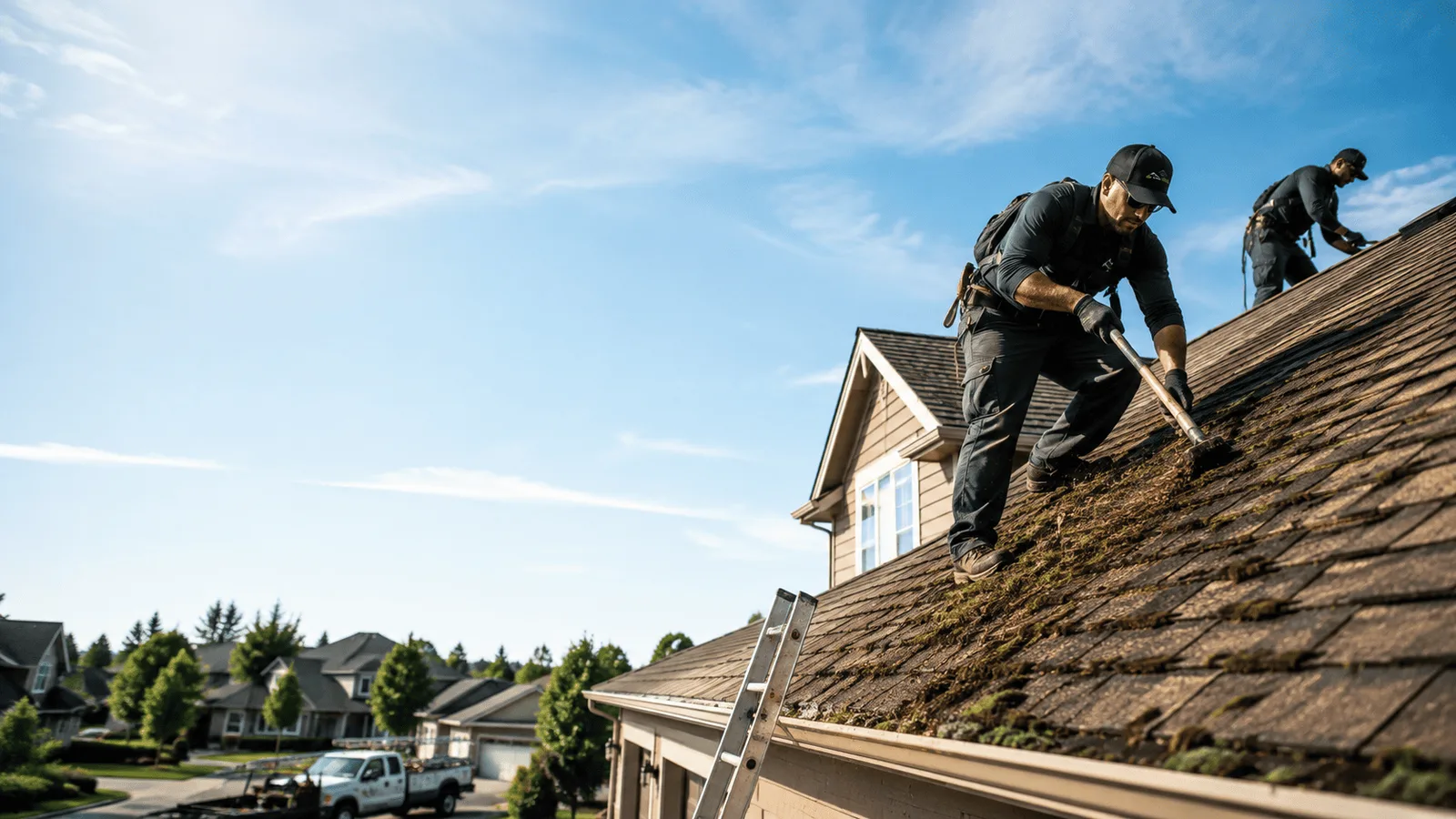 Roof Moss Removal in Williamsburg, KS near me